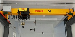 爱豪智能为上海电力环保设备提供电动单梁起重机一台